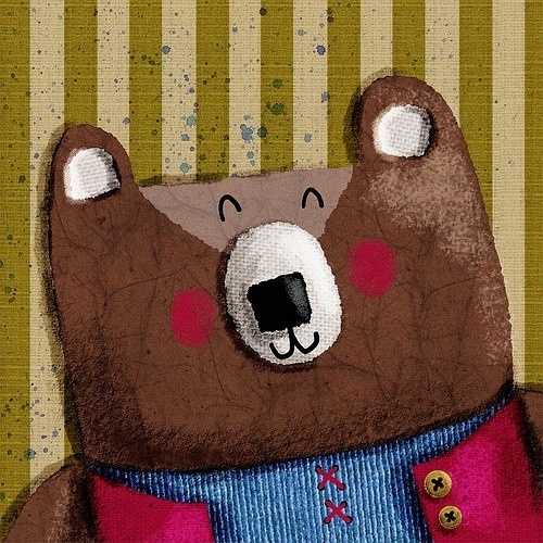 一组灰常可爱的儿童画