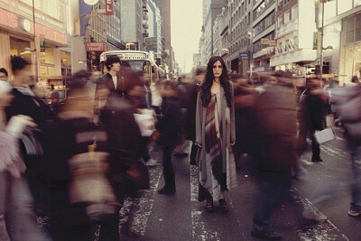 茫茫人海中，谁看见了我，我遇见了谁