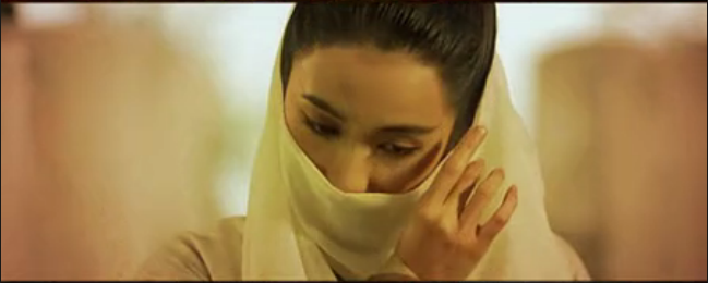 黎姿 犹抱琵琶半遮面。