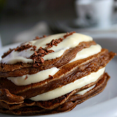 Tiramisu Pancakes