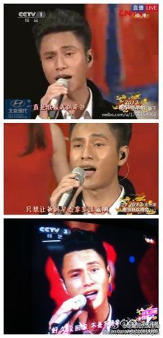 #图说春晚#陈坤的眉毛是个技术活！乃有没有仔细看？ 图片by@乐活上海滩