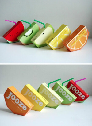 来自Jooze的果汁包装设计..