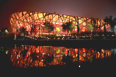 北京夜景 奥林匹克公园