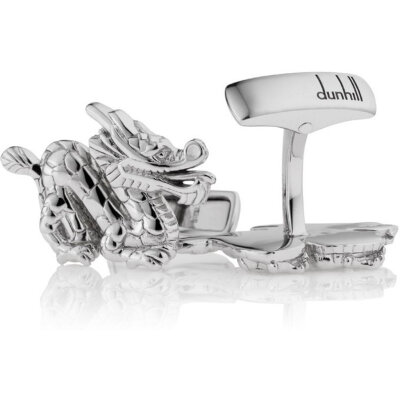 Dunhill Dragon Sterling Silver Cufflinks