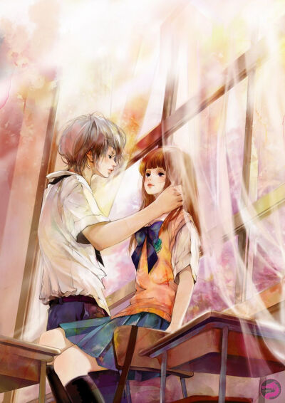 故事的开头总是很美丽。年少的我和年少的你