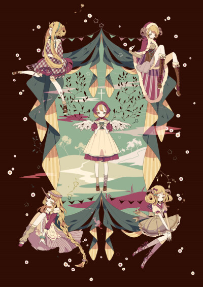 日本画师keeggy作品。