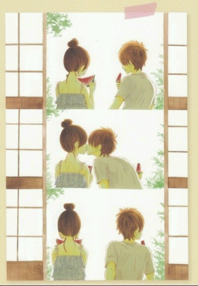 我们的存在……好可爱好纯情的两只*^O^*