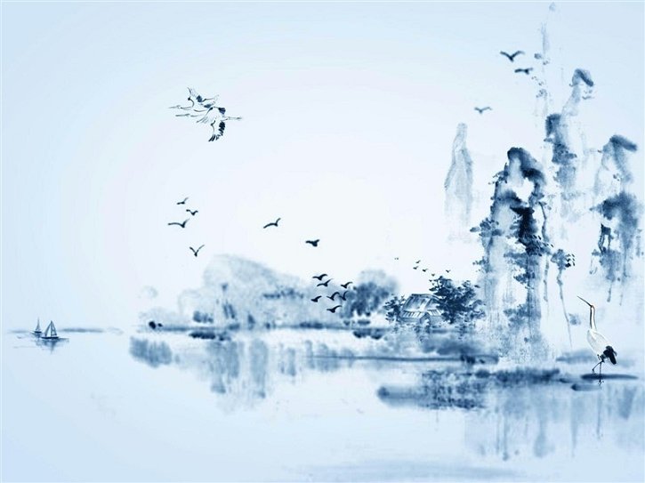 水墨画