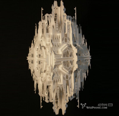 ❤惊艳立体纸艺术.