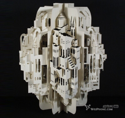 ❤惊艳立体纸艺术.