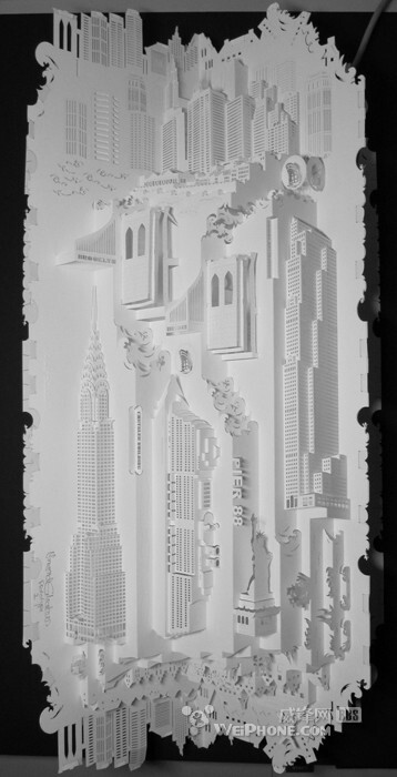 ❤惊艳立体纸艺术.