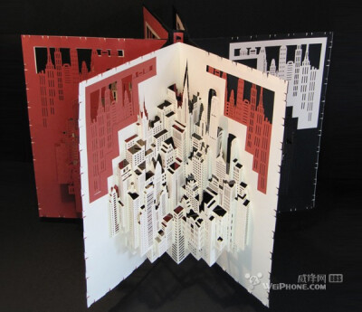 ❤惊艳立体纸艺术.