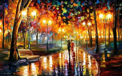 Leonid Afremov 油画系列～