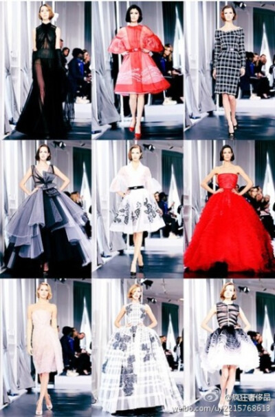 Christian Dior Spring 2012 Couture，属于DIOR的年代似乎又回来了