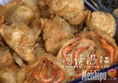 虾饼和糯米鸡