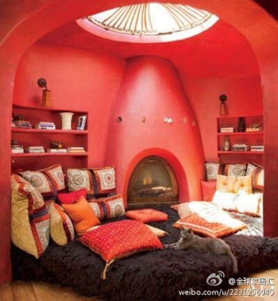 壁炉，天窗，大大的沙发舒服的靠垫，哪舍得离开~