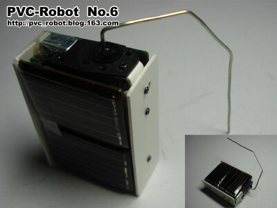 PVCBOT【6号】光能比目鱼——太阳能翻跟斗机器人 详见：http://blog.163.com/pvc_robot/blog/static/17527643220110234722843/