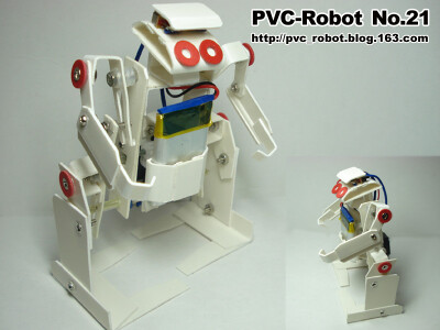 PVCBOT【21号】挑战者——人形机甲战士 详见：http://blog.163.com/pvc_robot/blog/static/17527643220118931246804/