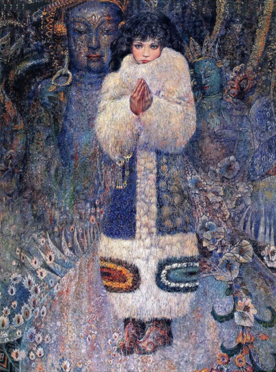 陈崇平《格桑花》系列