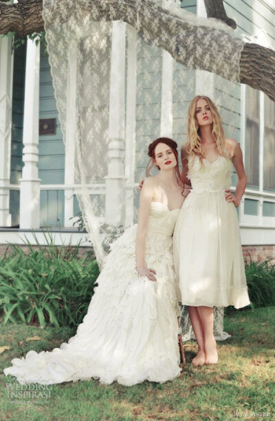 Ivy & Aster Spring 2012 bridal collection