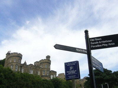 Scarbourgh Castle in UK