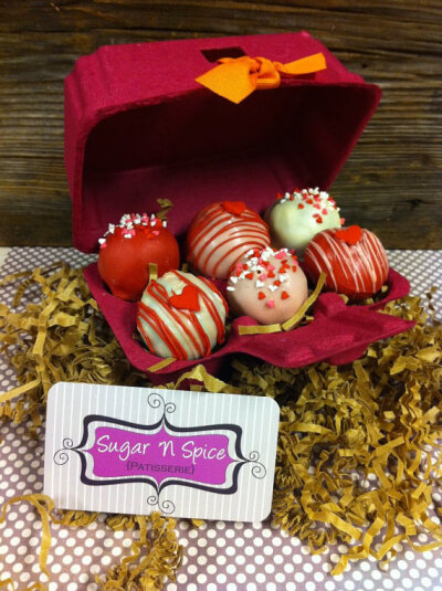 Valentines Cake Ball