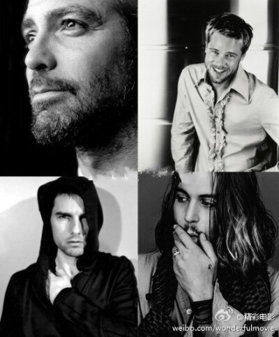 乔治·克鲁尼51岁，汤姆·克鲁斯50岁，布拉德·皮特49岁，约翰尼·德普49岁。。。。哪个是你的菜？？