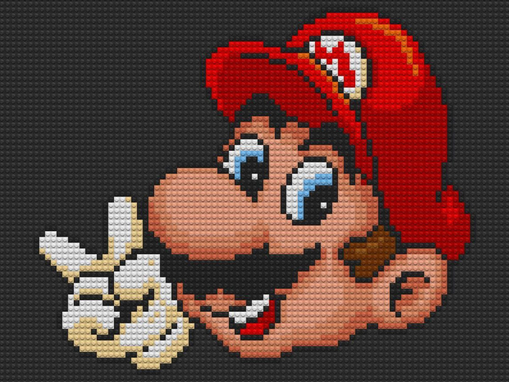 像素 mario