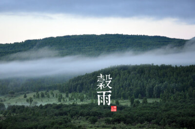 6.俗话说：“雨生百谷”。降雨及时而且雨量充足，谷类作物能够茁壮生长。谷雨节气就有这样的涵义。