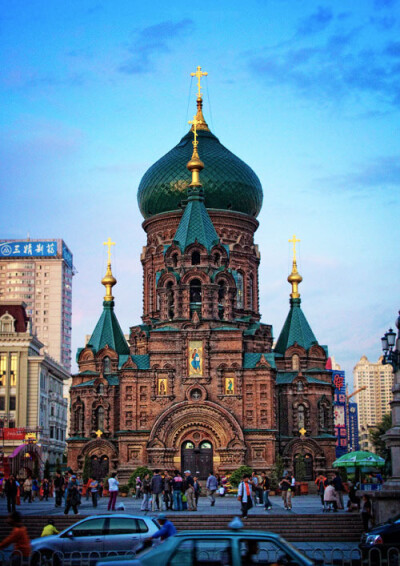 哈尔滨的苏菲亚教堂 /