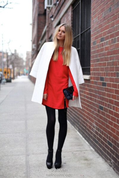 Friend Of Mine dress, Zara coat and heels, Marcs clutch and friends vintage heirloom ring.