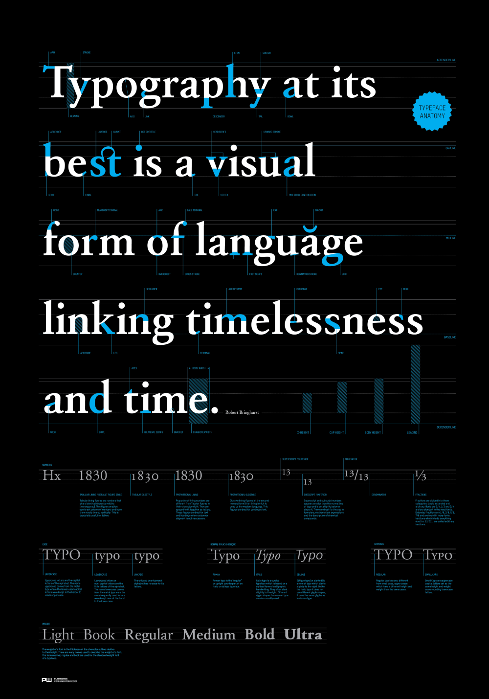 Typeface Anatomy