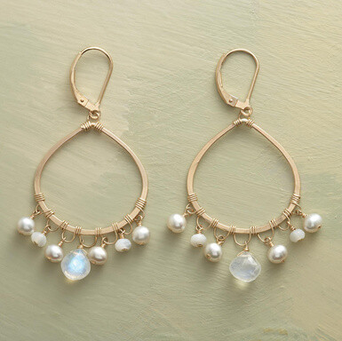 From sundancecatalog.com-Light Of The Moon Earrings