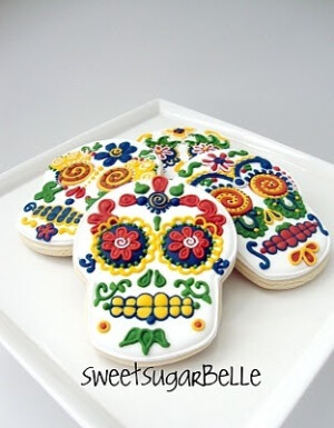 Sugar Skull Cookies