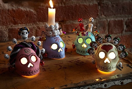 Mexican Day of The Dead Skull Nightlight Covers