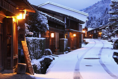 和风 雪景