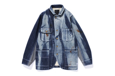 SWAGGER WASHED DENIM COVER ALL Jacket