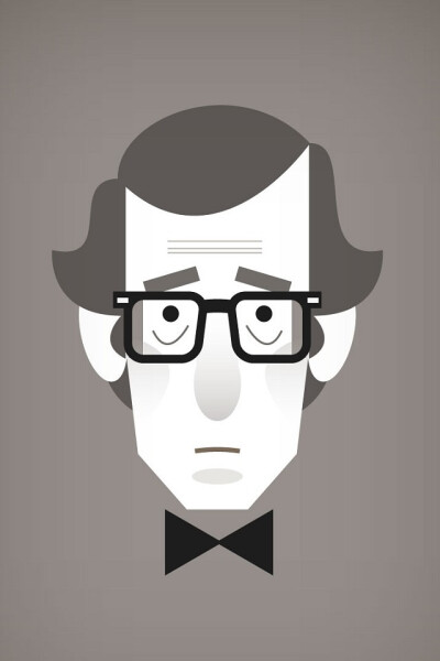 Stan Chow 插畫系列之 Woody Allen