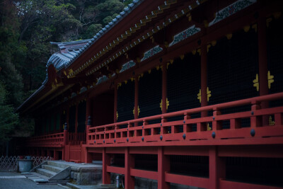 日本。鹤岗八幡宫。