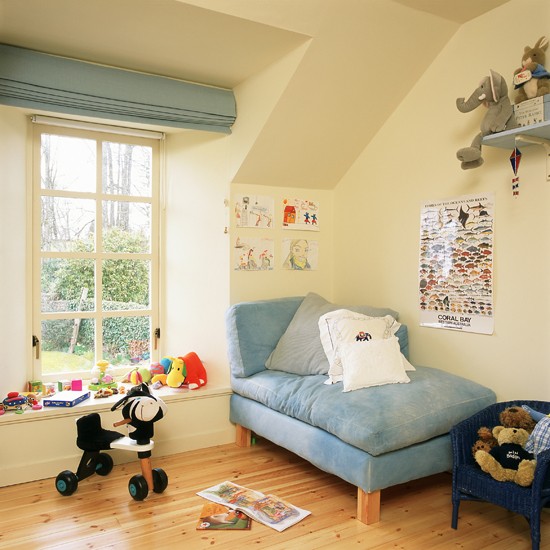 Stylish multi-functional bedroom of boy's bedroom