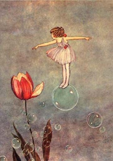 画师：Ida Rentoul Outhwaite ❤采花