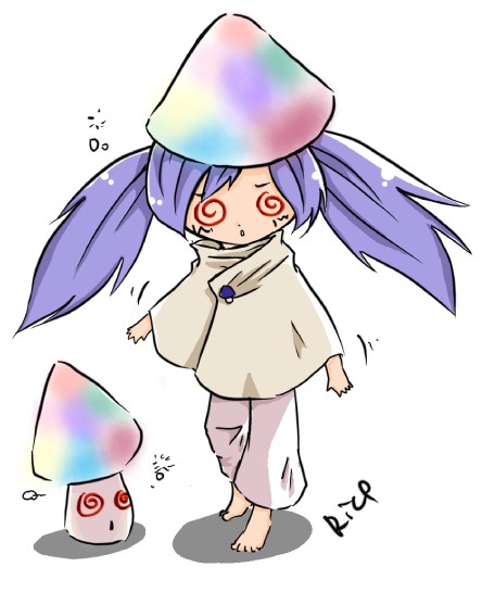 植物大战僵尸拟人魅惑菇