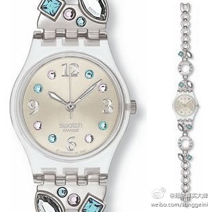 Swatch 2012 情人节淑女表~