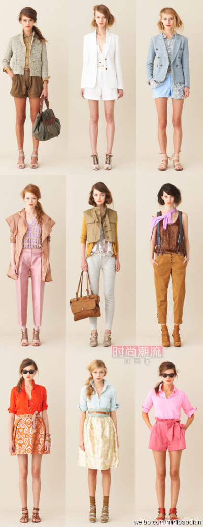 J.Crew 这个夏天让我们变身糖果系女孩~不要浪费大好青春