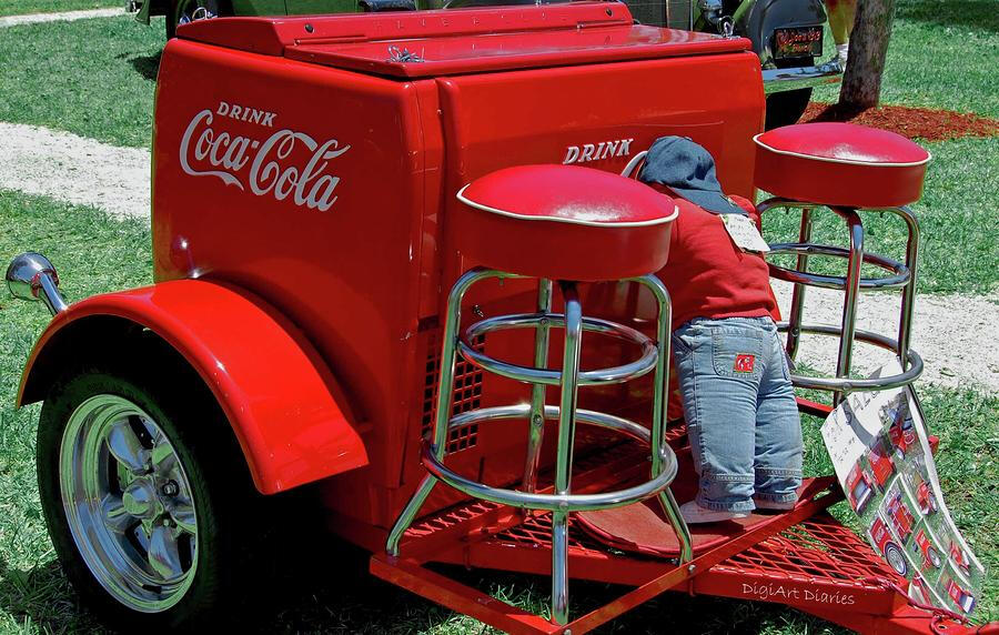 Have Coke Will Travel Photograph by Vicky Browning