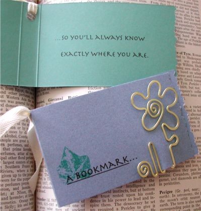 Flower Bookmark