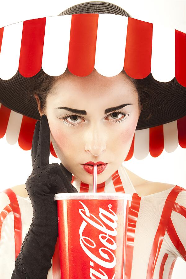 Coca Cola Girl Photograph by Janek Stochlinski