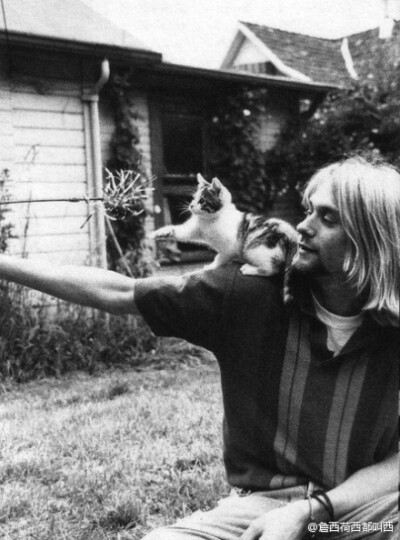 Kurt with his pet.