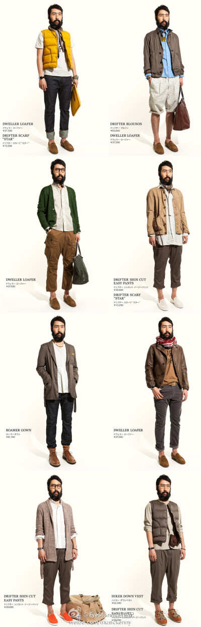 nonnative UNITED ARROWS ＆ SONS “CAFÉ HAFA” collection..