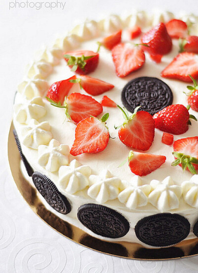 草莓 奥利奥 蛋糕